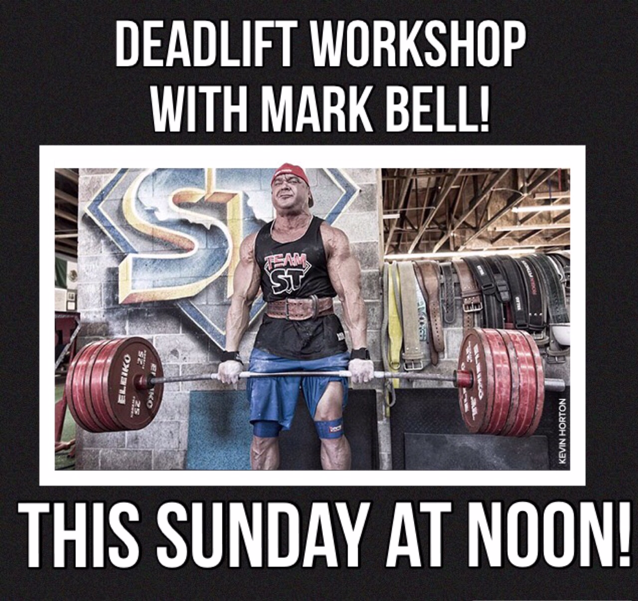 Mark Bell Deadlift Workship